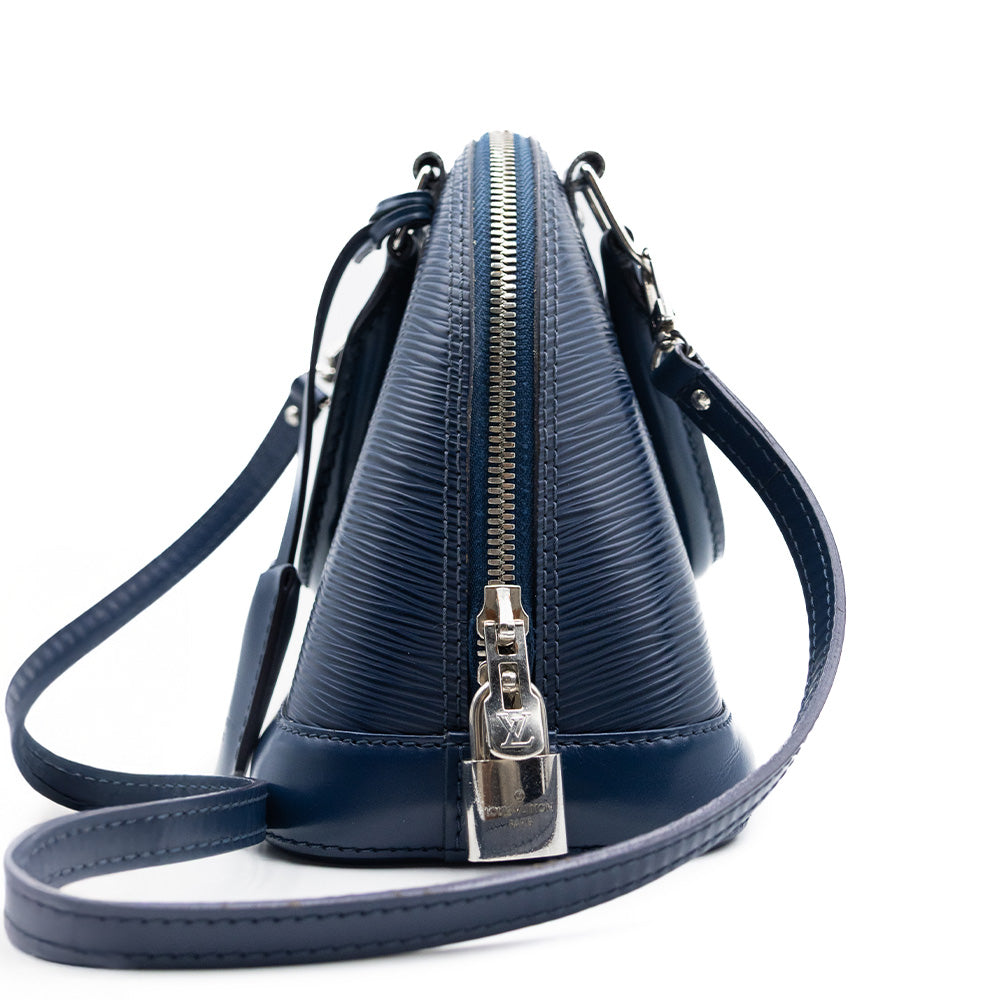 Louis Vuitton Sac à main Alma BB Epi Bleu Marine