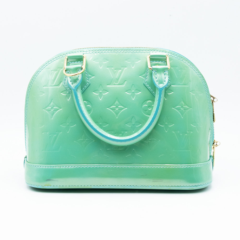 Louis Vuitton Sac à main Alma BB Monogram Vernis Vert