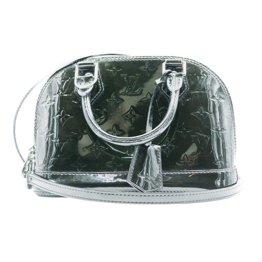 Louis Vuitton Sac a main Alma BB Vernis Aubergine