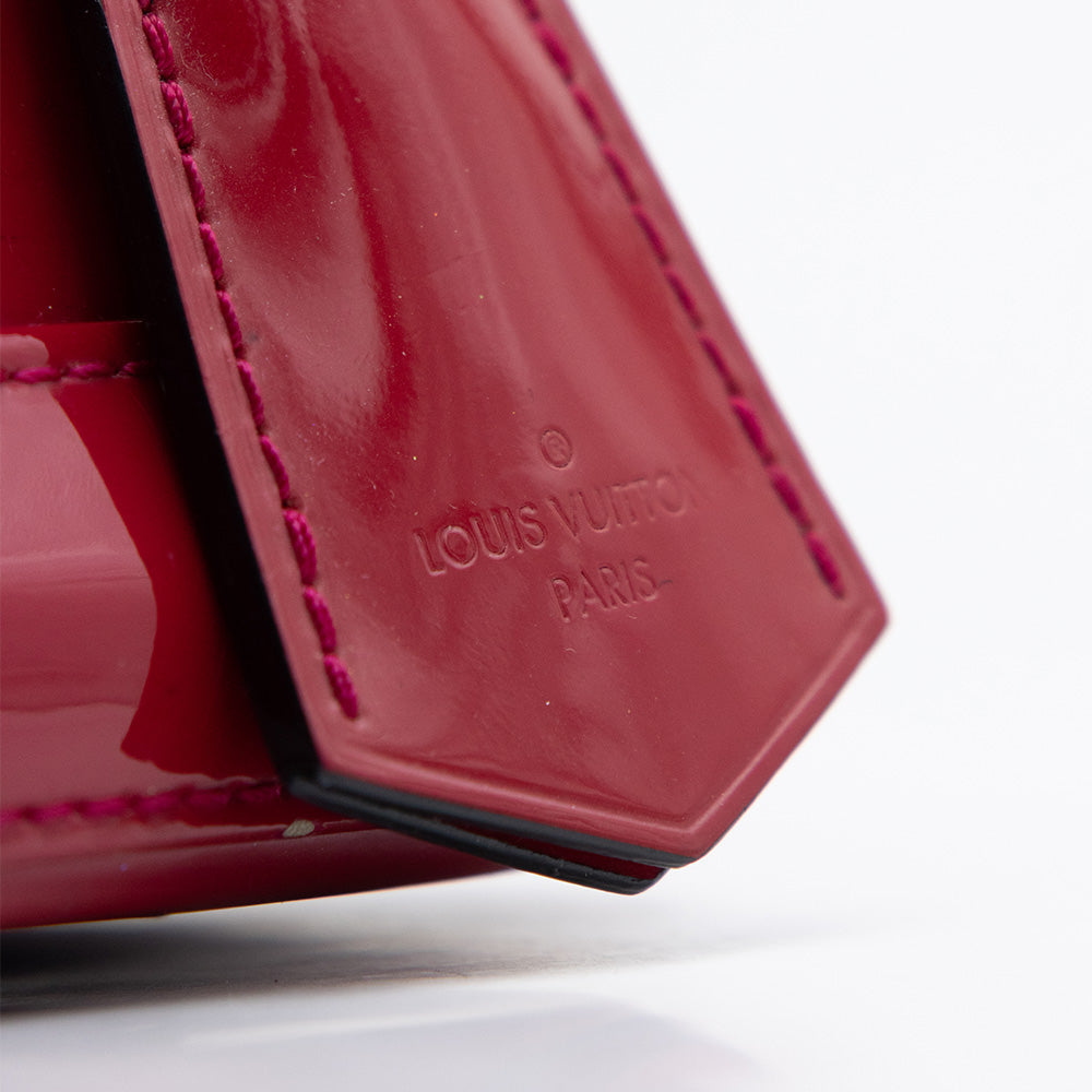 Louis Vuitton Sac à main Alma BB Vernis Rouge