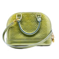 Louis Vuitton Sac à main Alma BB Vernis Vert Olive