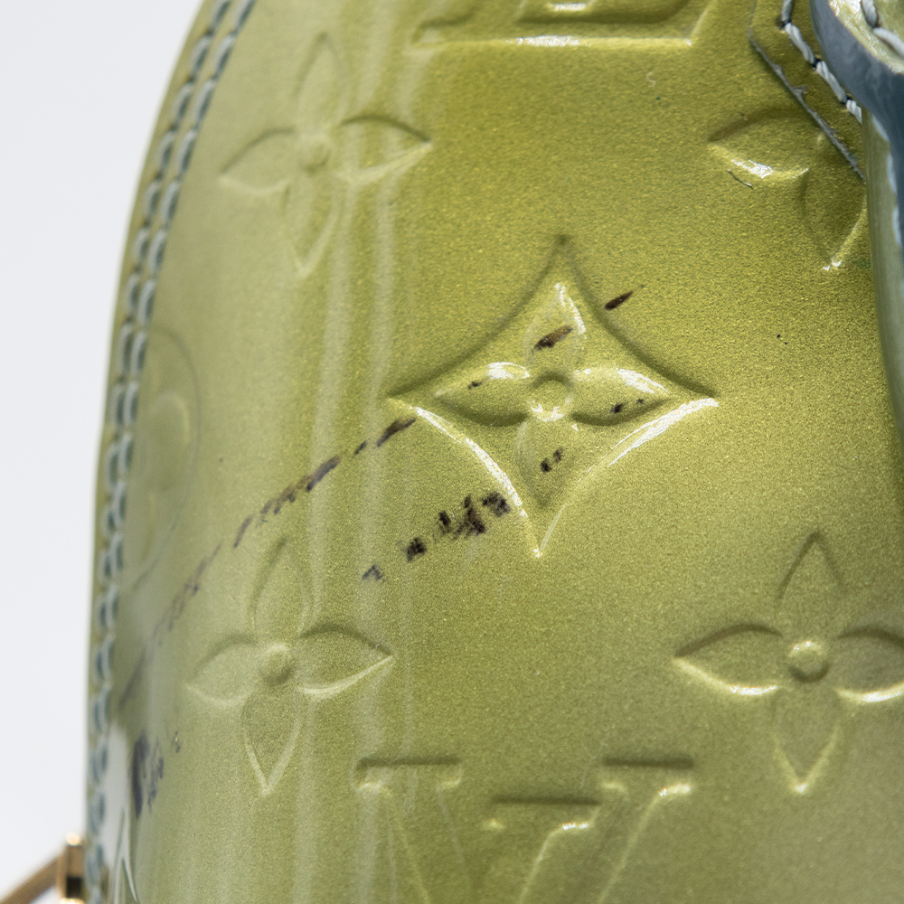 Louis Vuitton Sac à main Alma BB Vernis Vert Olive
