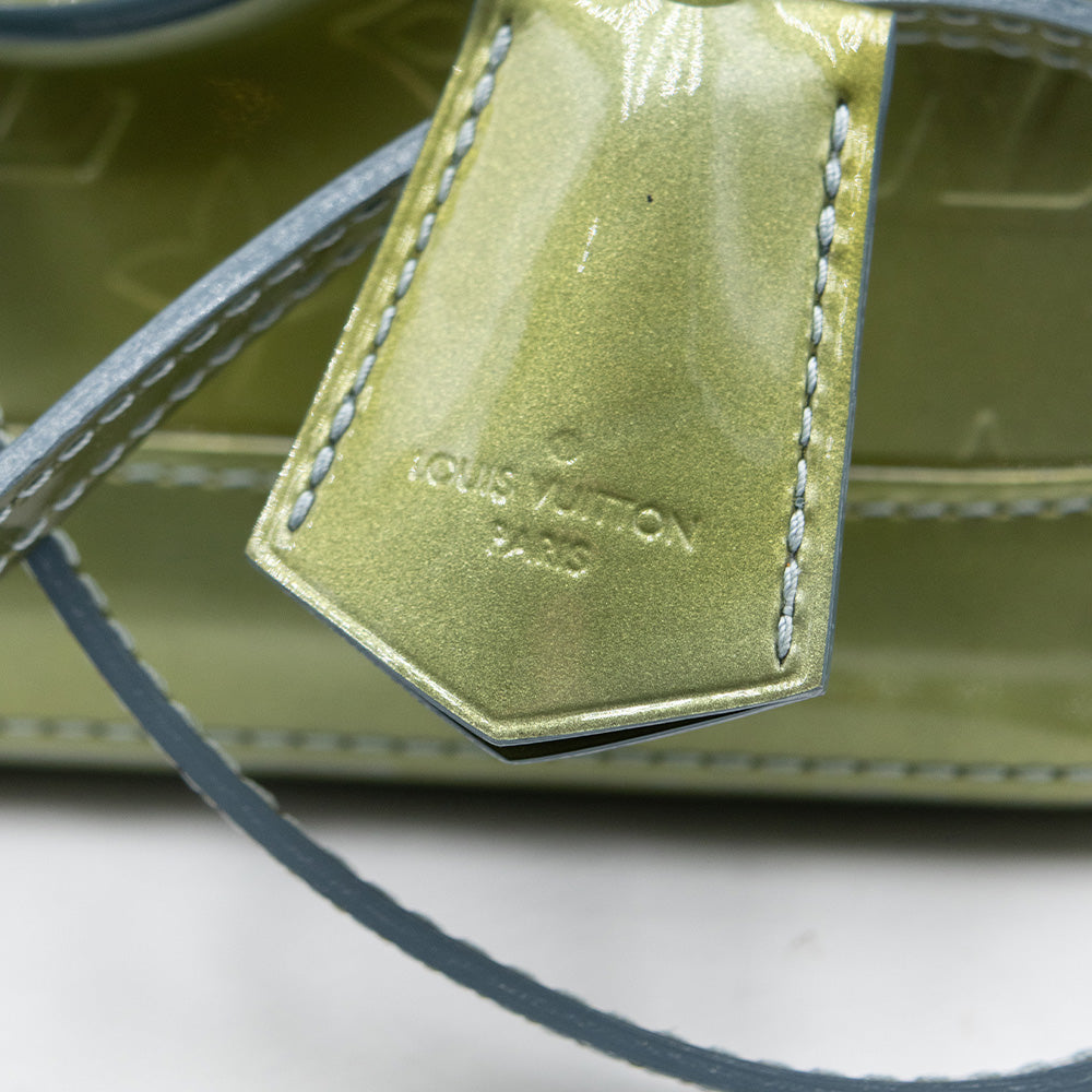 Louis Vuitton Sac à main Alma BB Vernis Vert Olive