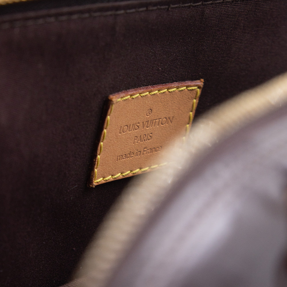Louis Vuitton Sac à main Alma MM Vernis Aubergine