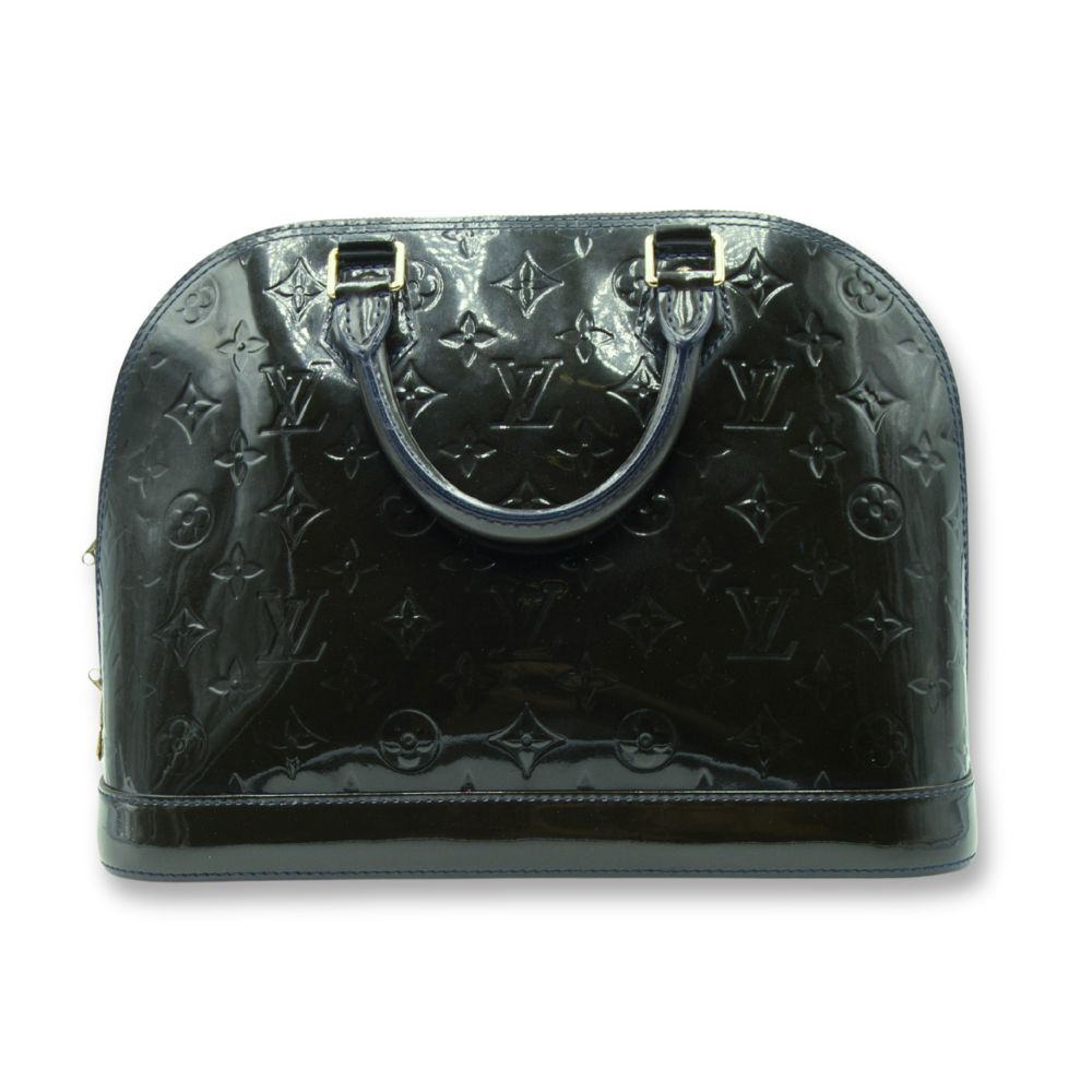 Louis Vuitton Sac à main Alma PM Vernis Aubergine