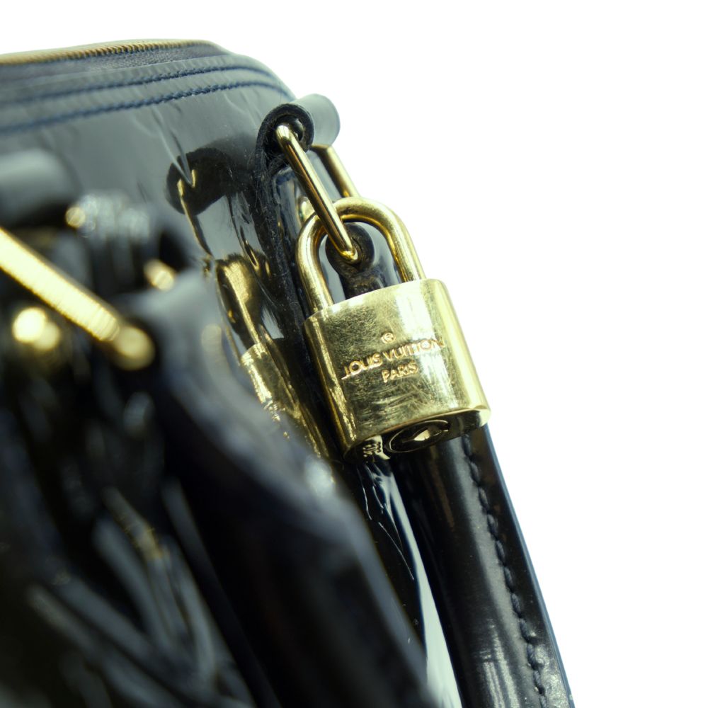 Louis Vuitton Sac à main Alma PM Vernis Aubergine