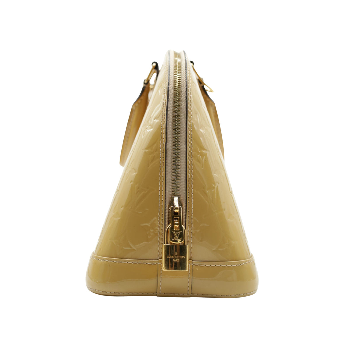Louis Vuitton Sac à main Alma PM Vernis Beige