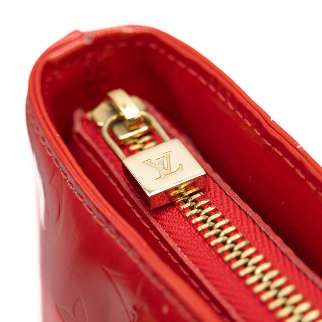 Louis Vuitton Sac à main Houston Vernis Rouge