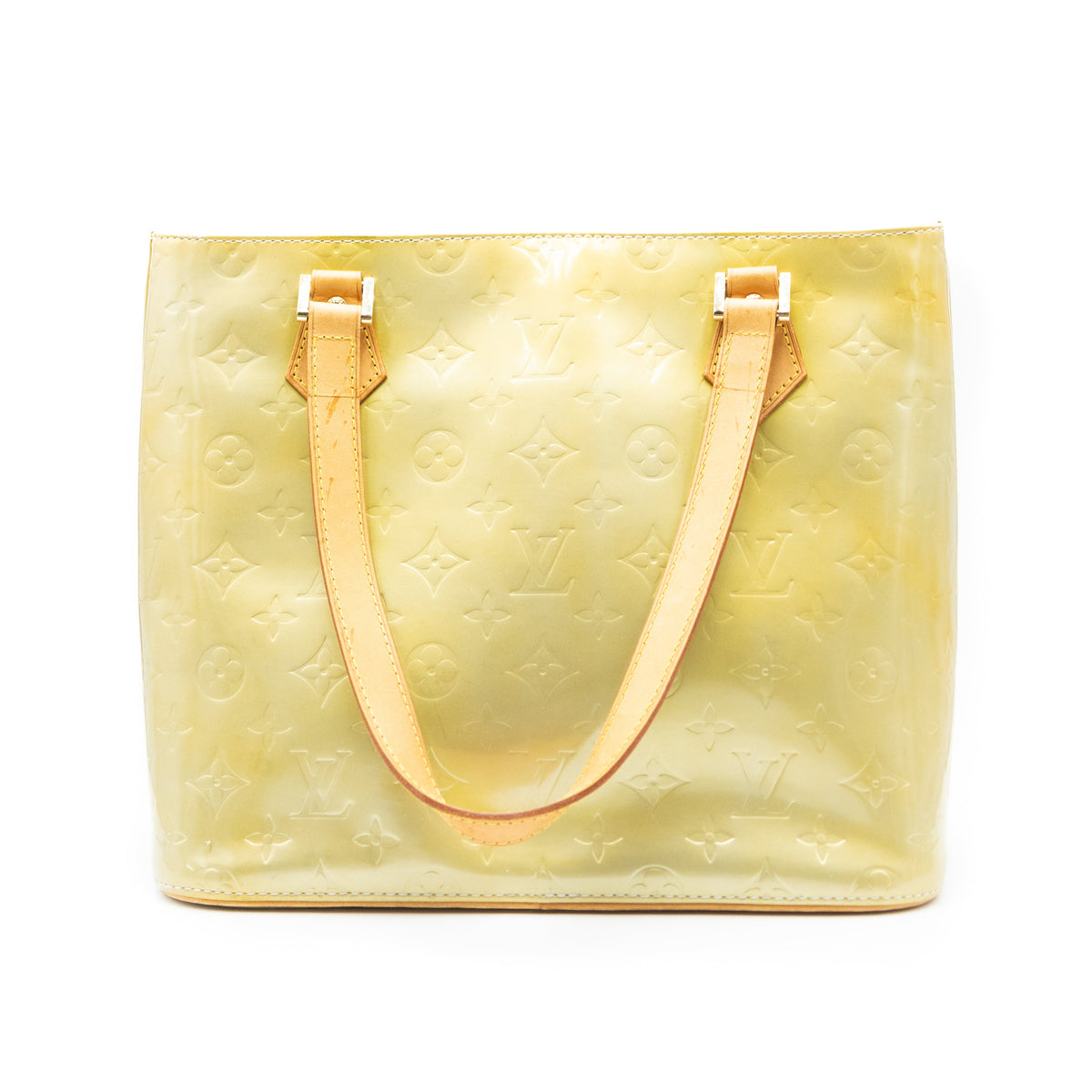 Louis Vuitton Sac à main Houston Vernis Vert