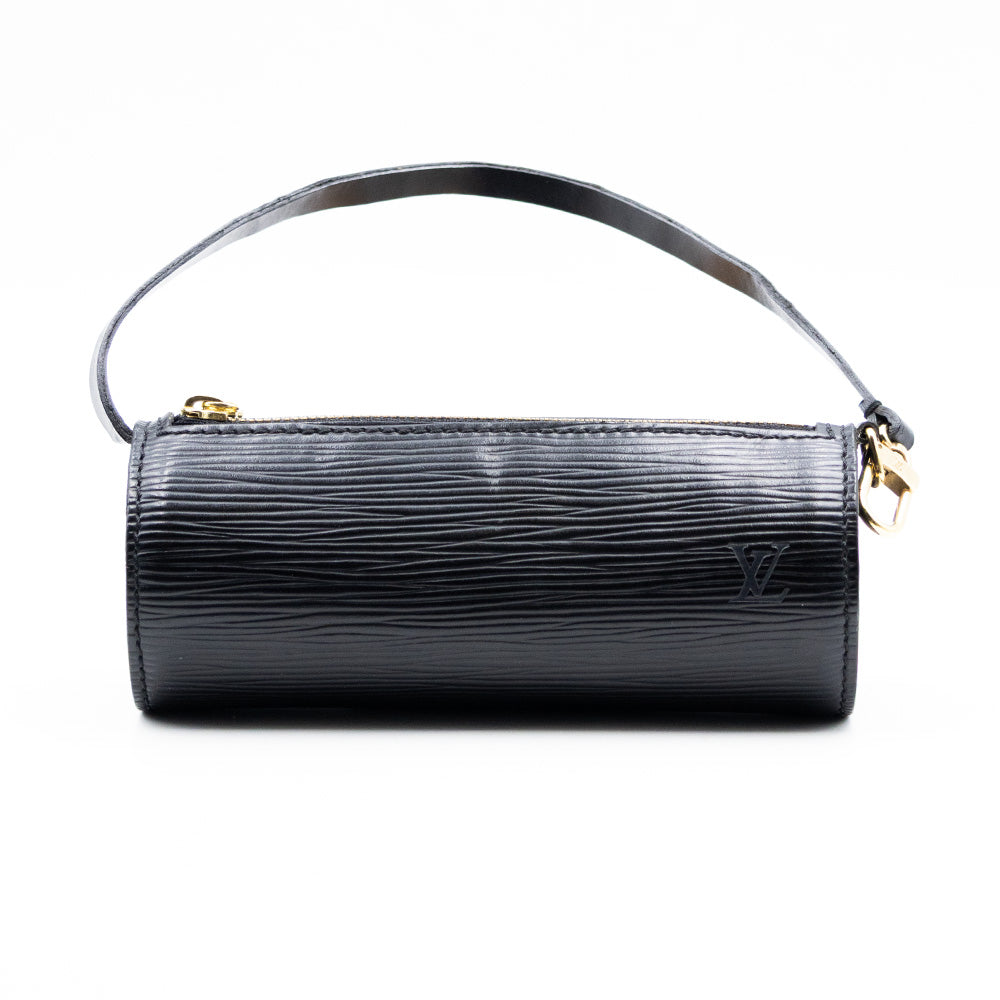 Louis Vuitton Sac à main Mini Papillon Soufflot Epi Noir