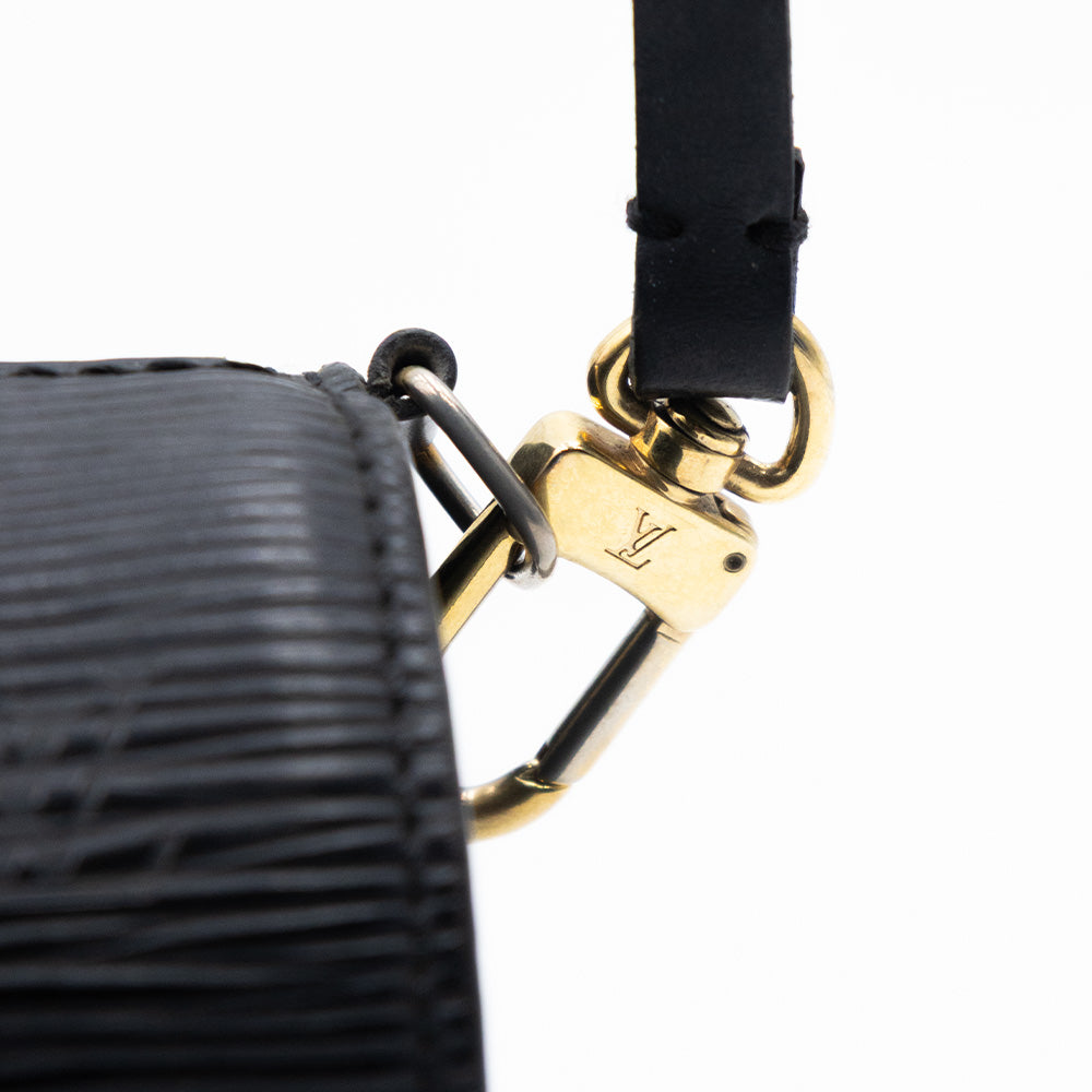 Louis Vuitton Sac à main Mini Papillon Soufflot Epi Noir