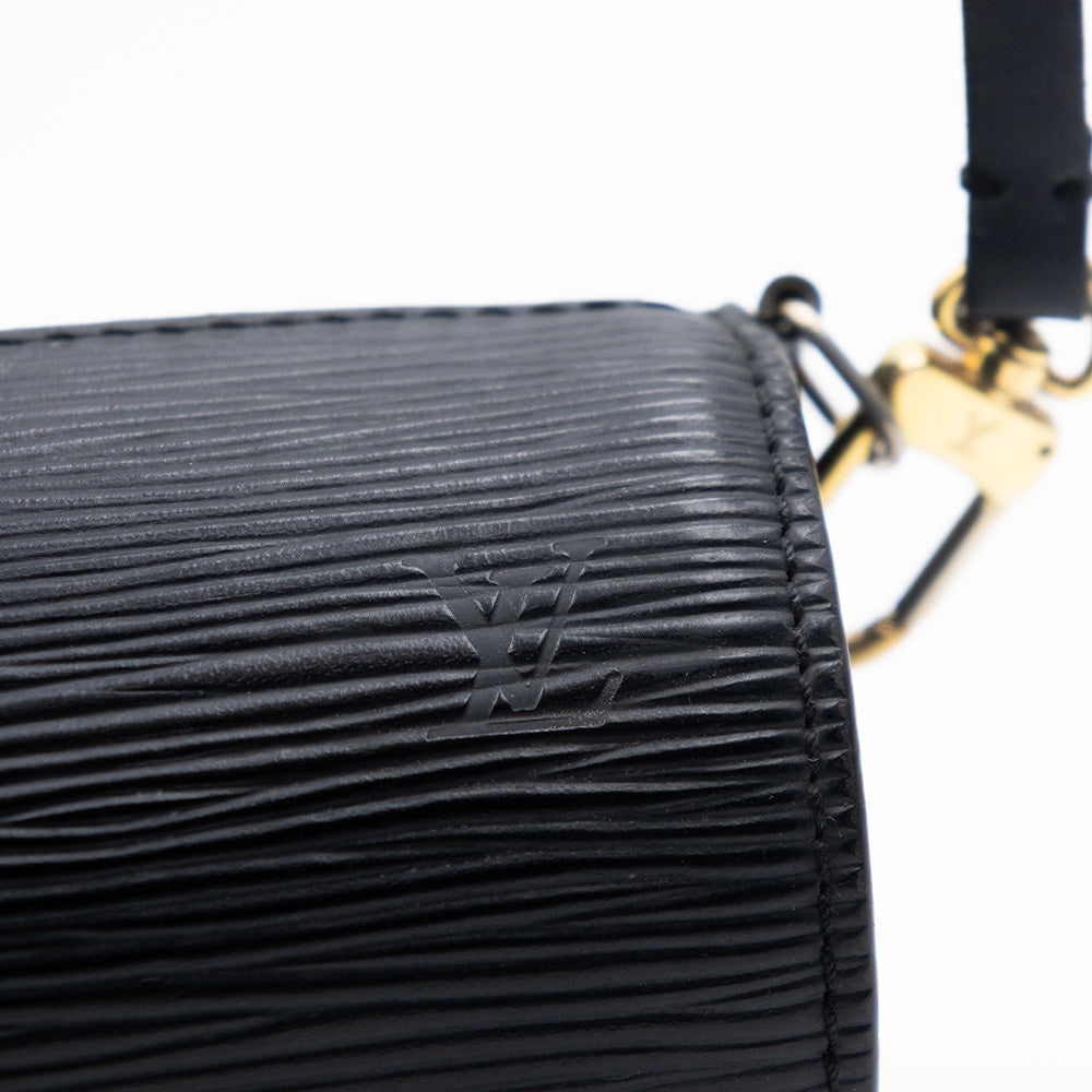Louis Vuitton Sac à main Mini Papillon Soufflot Epi Noir