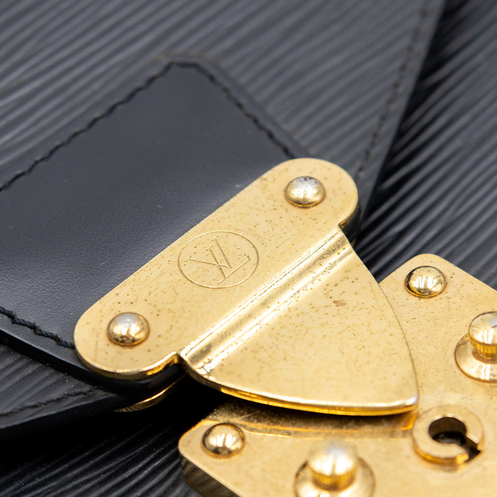 Louis Vuitton Sac à Main Monceau 28 Epi Noir
