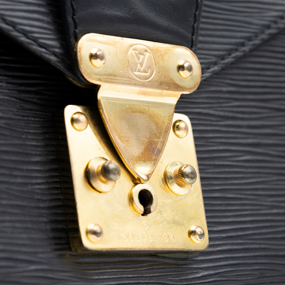 Louis Vuitton Sac à Main Monceau 28 Epi Noir