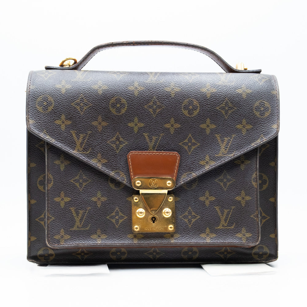 Louis Vuitton Sac à Main Monceau 28 Monogram Marron
