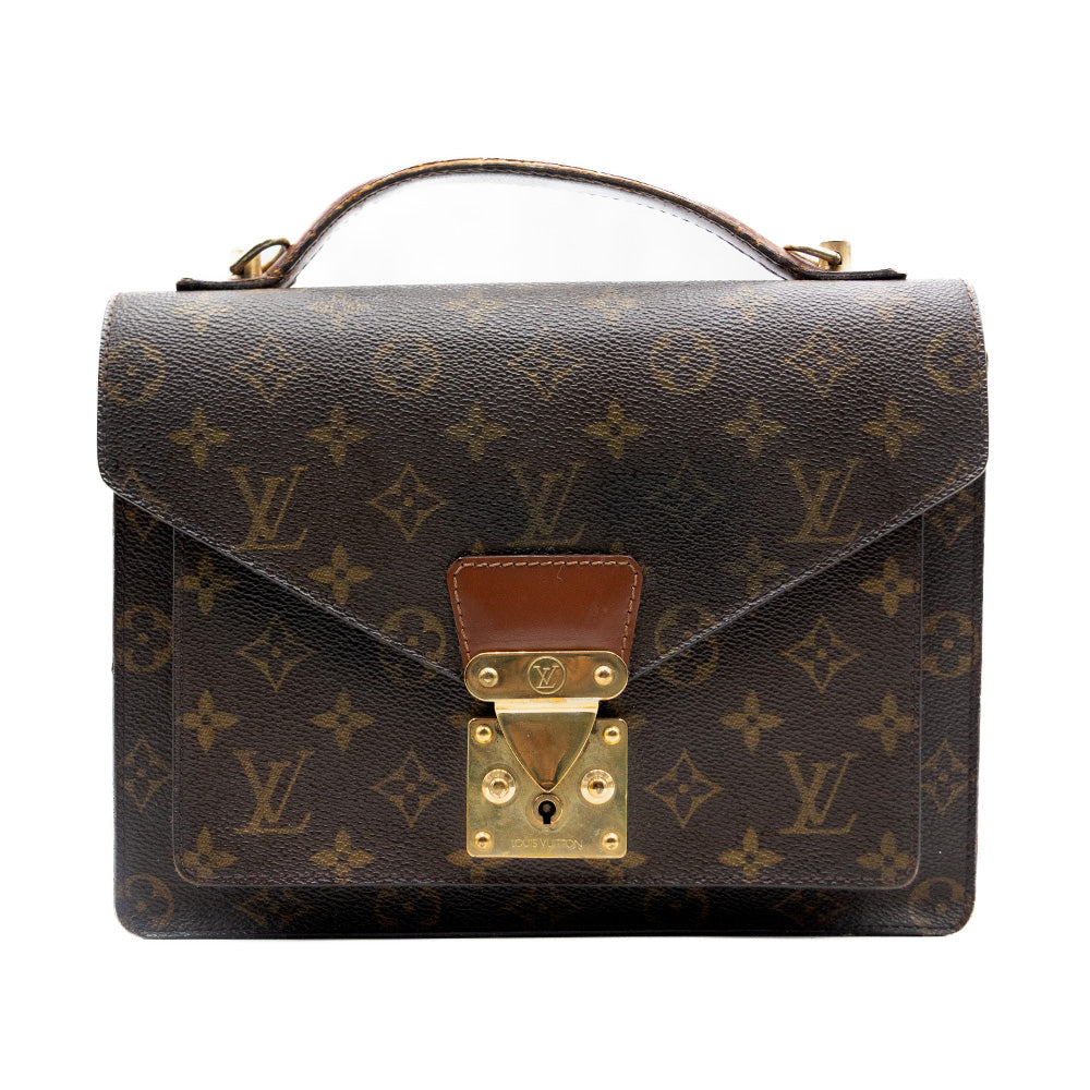 Louis Vuitton Sac à Main Monceau 28 Monogram Marron