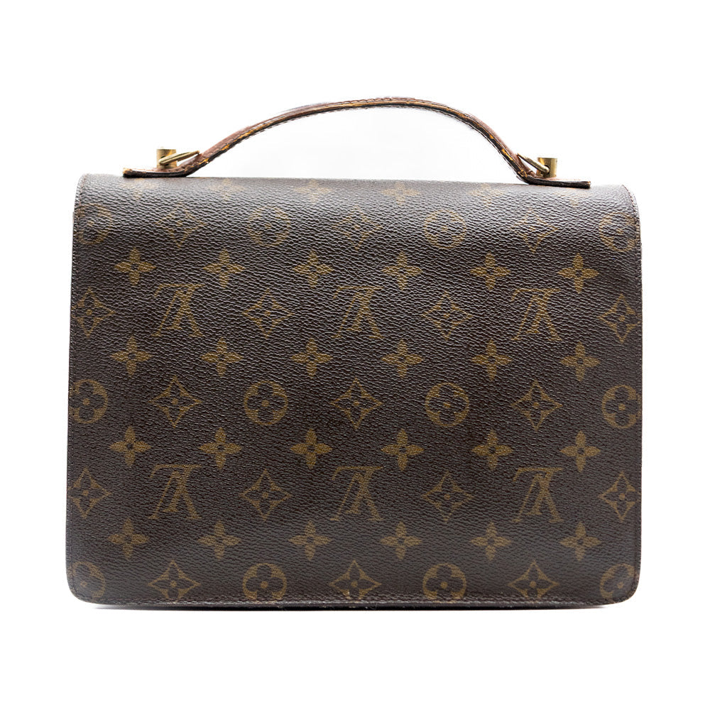 Louis Vuitton Sac à Main Monceau 28 Monogram Marron