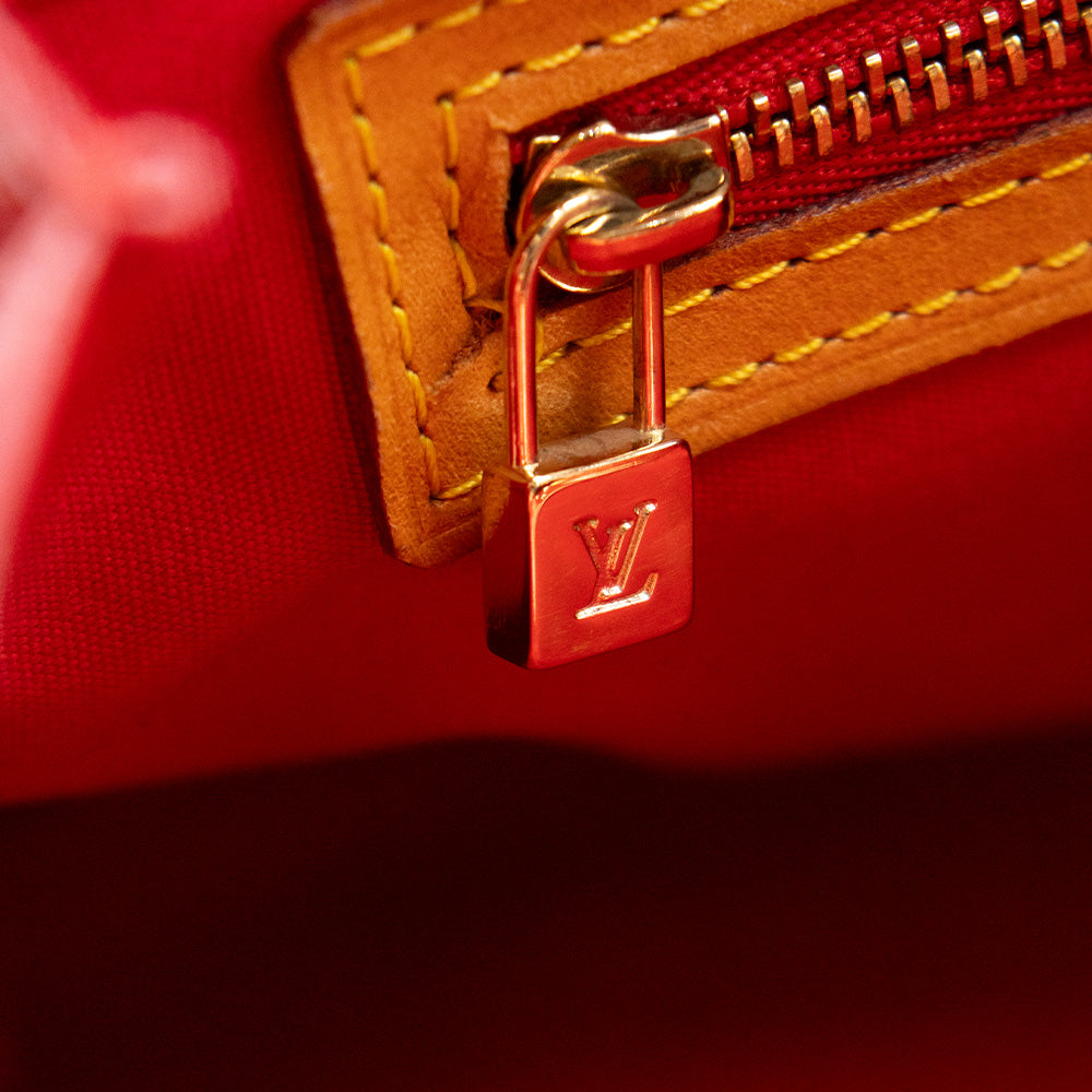 Louis Vuitton Sac à main Monogram Vernis Reade Rouge