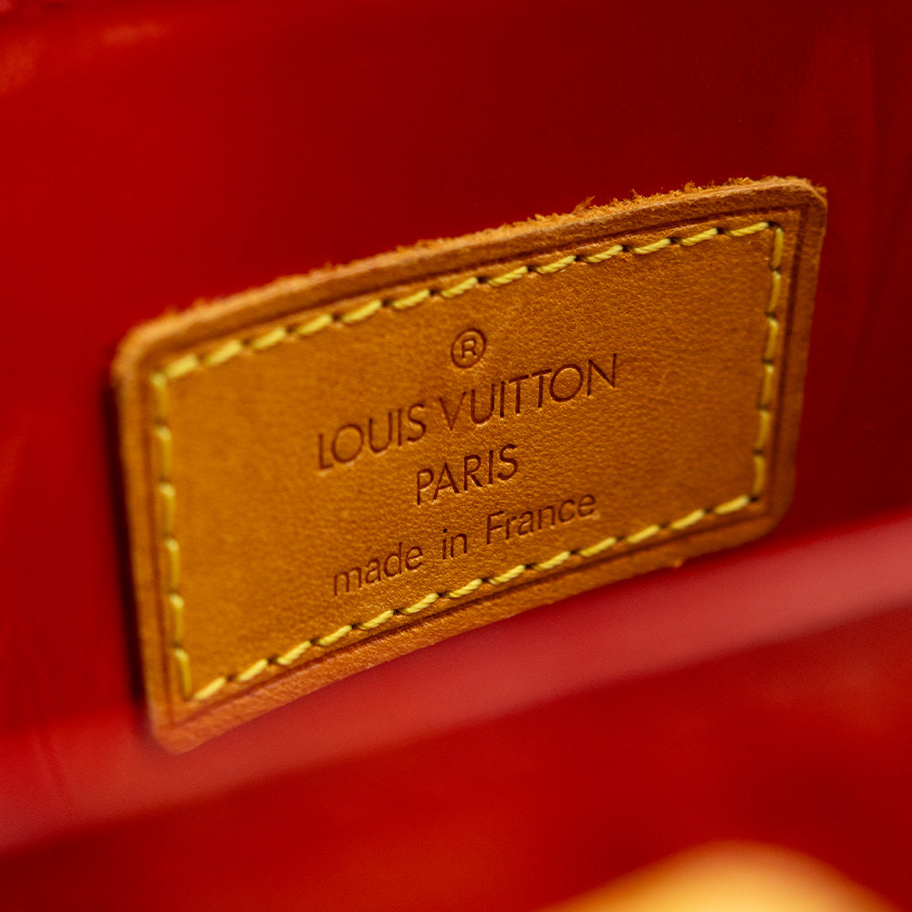 Louis Vuitton Sac à main Monogram Vernis Reade Rouge