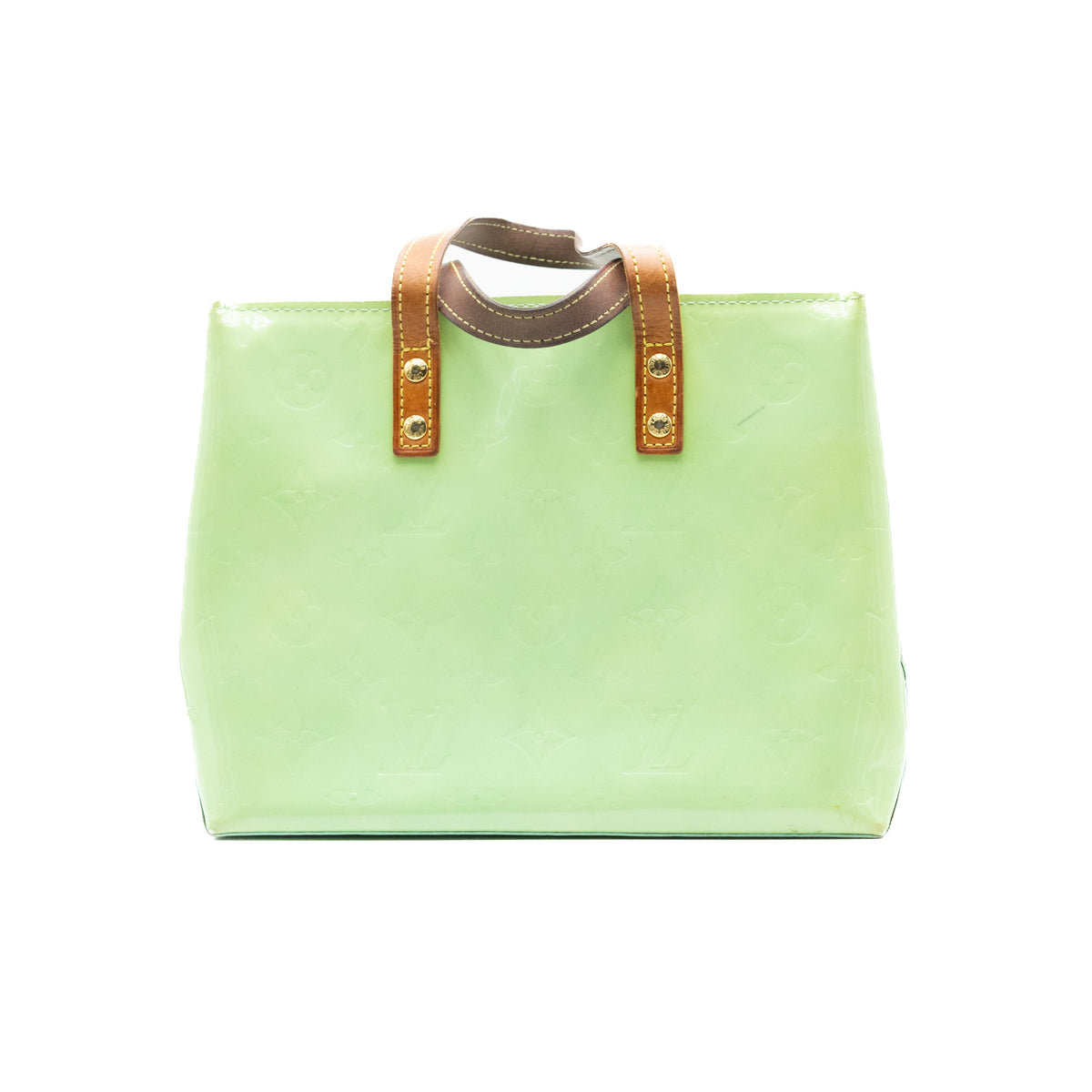 Louis Vuitton Sac à main Monogram Vernis Reade Vert