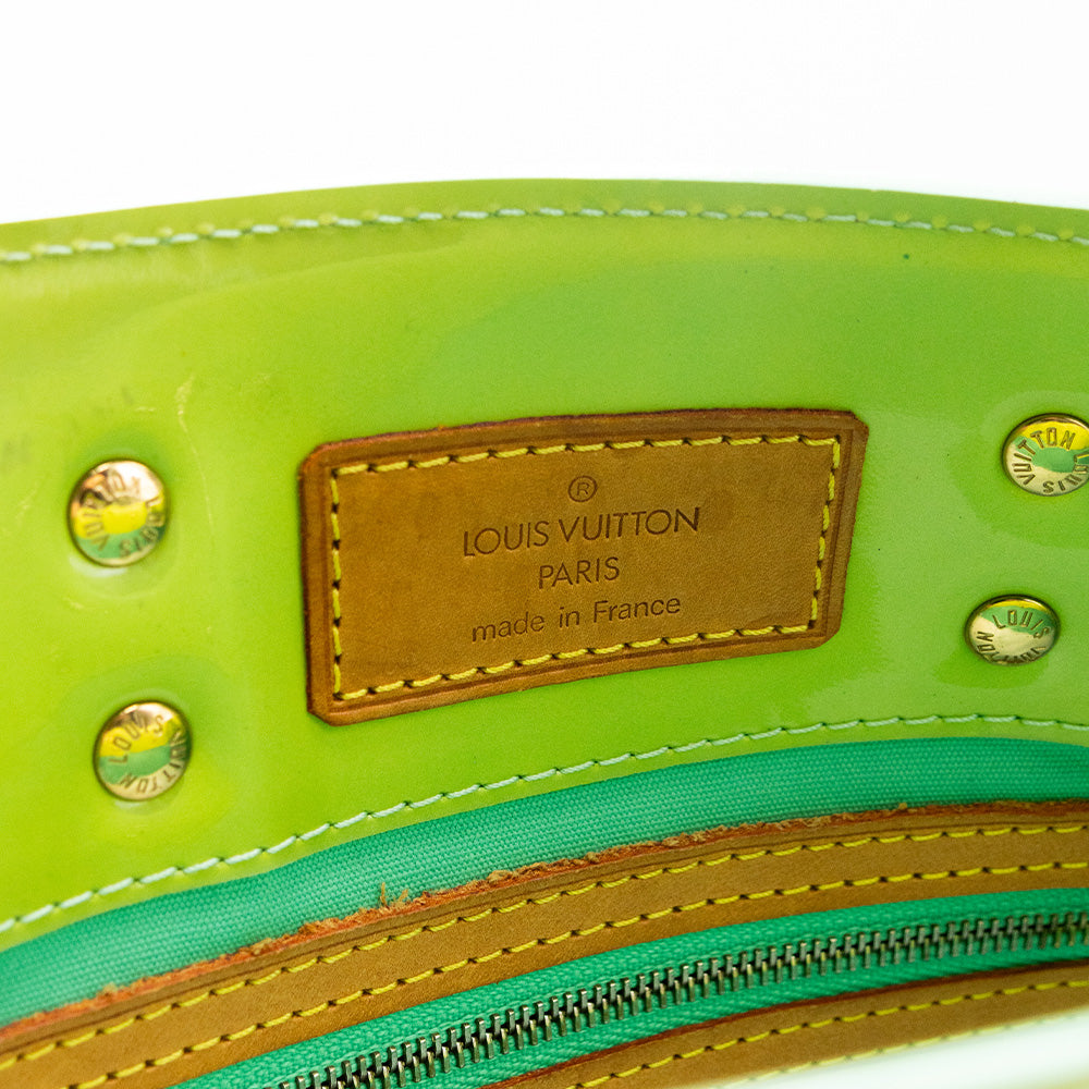 Louis Vuitton Sac à main Monogram Vernis Reade Vert