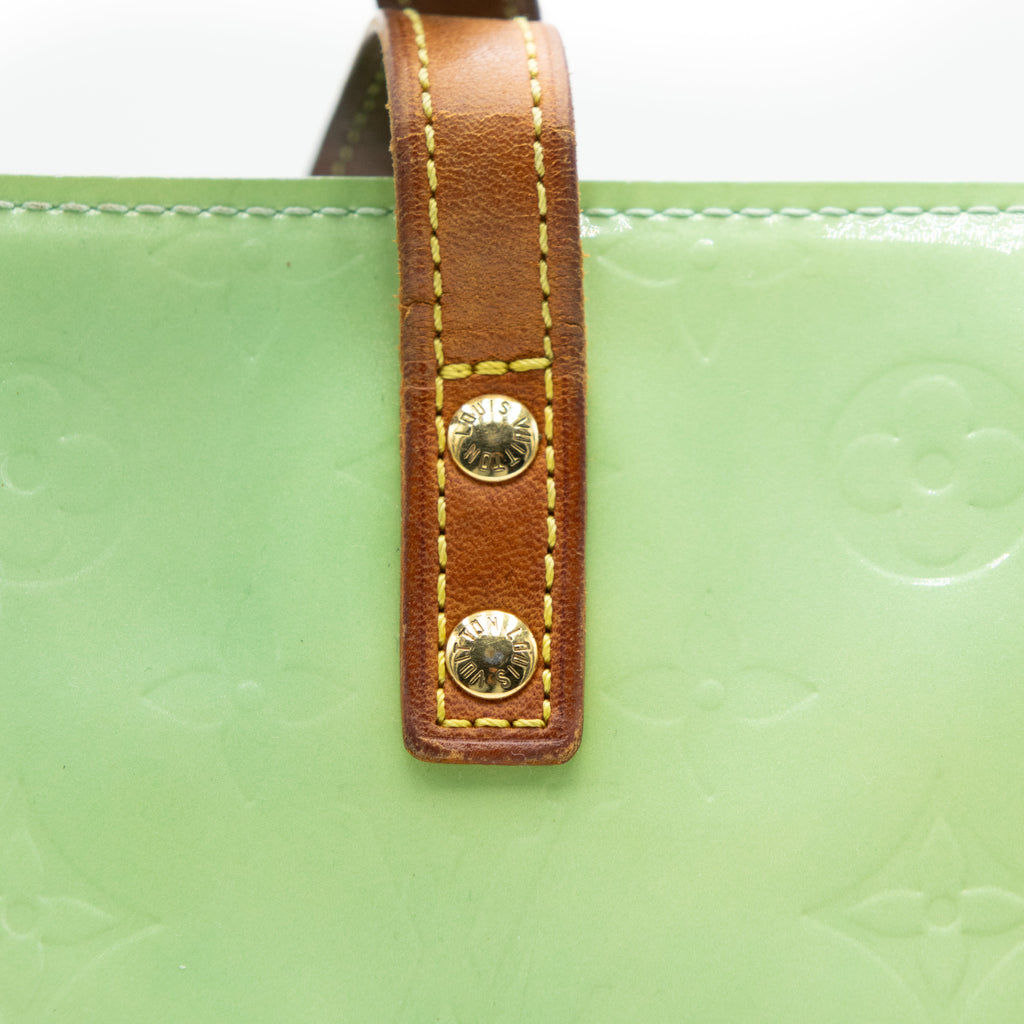 Louis Vuitton Sac à main Monogram Vernis Reade Vert