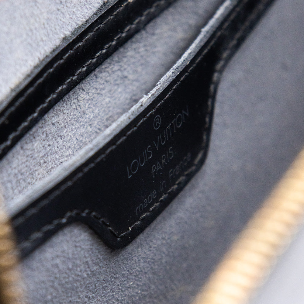 Louis Vuitton Sac à main Papillon Soufflot Epi Noir