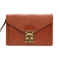 Louis Vuitton Sac à Main Sellier Epi Marron