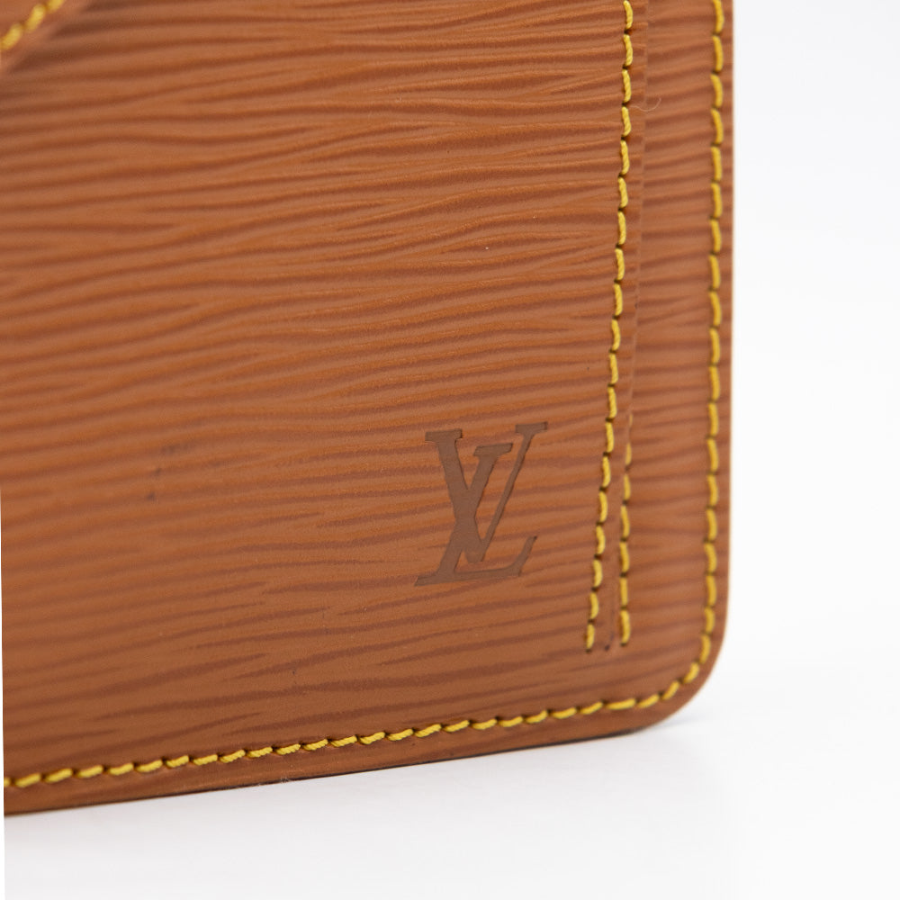 Louis Vuitton Sac à Main Sellier Epi Marron