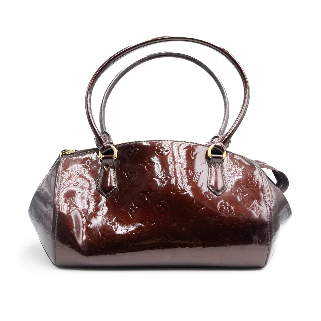 Louis Vuitton Sac à main Sherwood PM Vernis Bordeaux