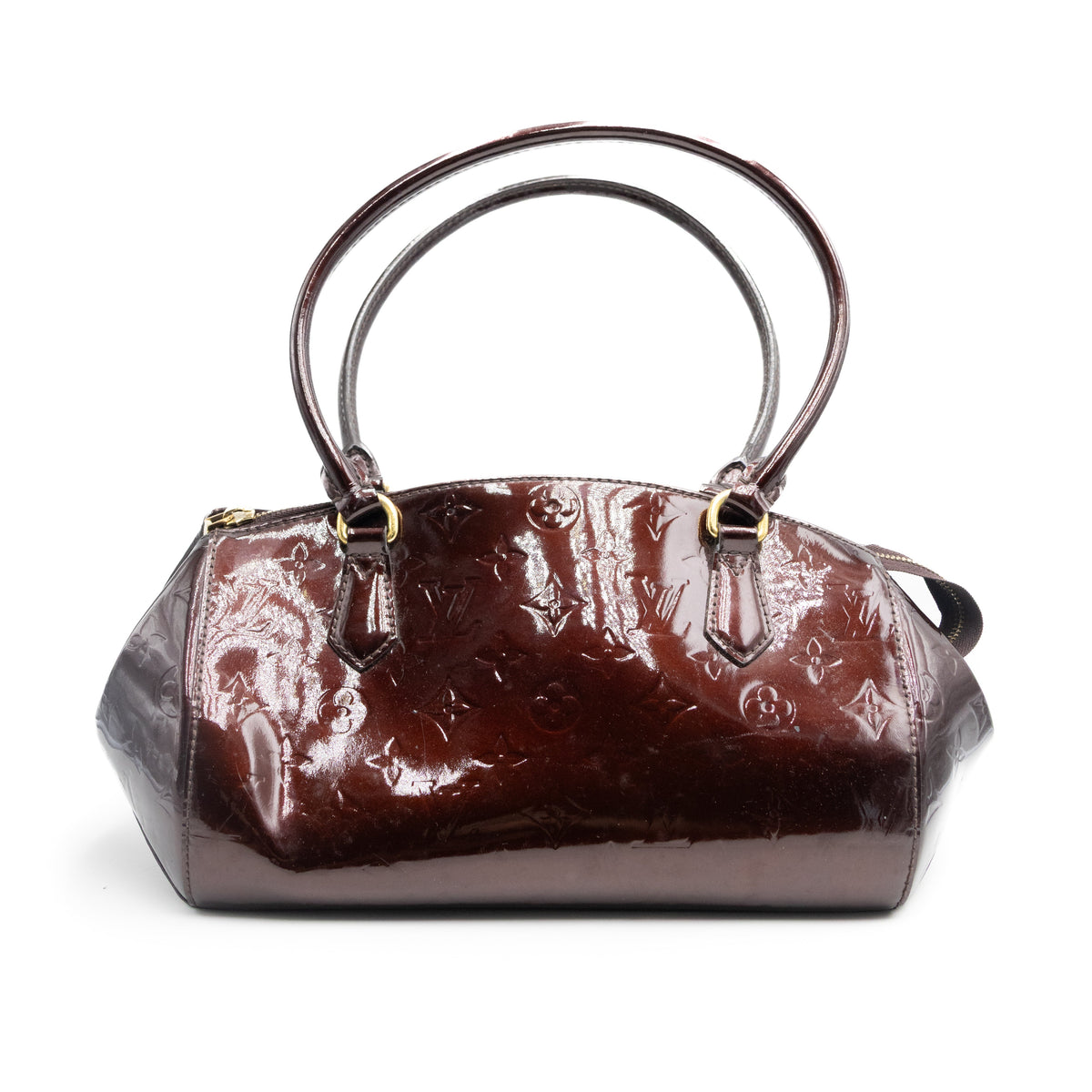 Louis Vuitton Sac à main Sherwood PM Vernis Bordeaux