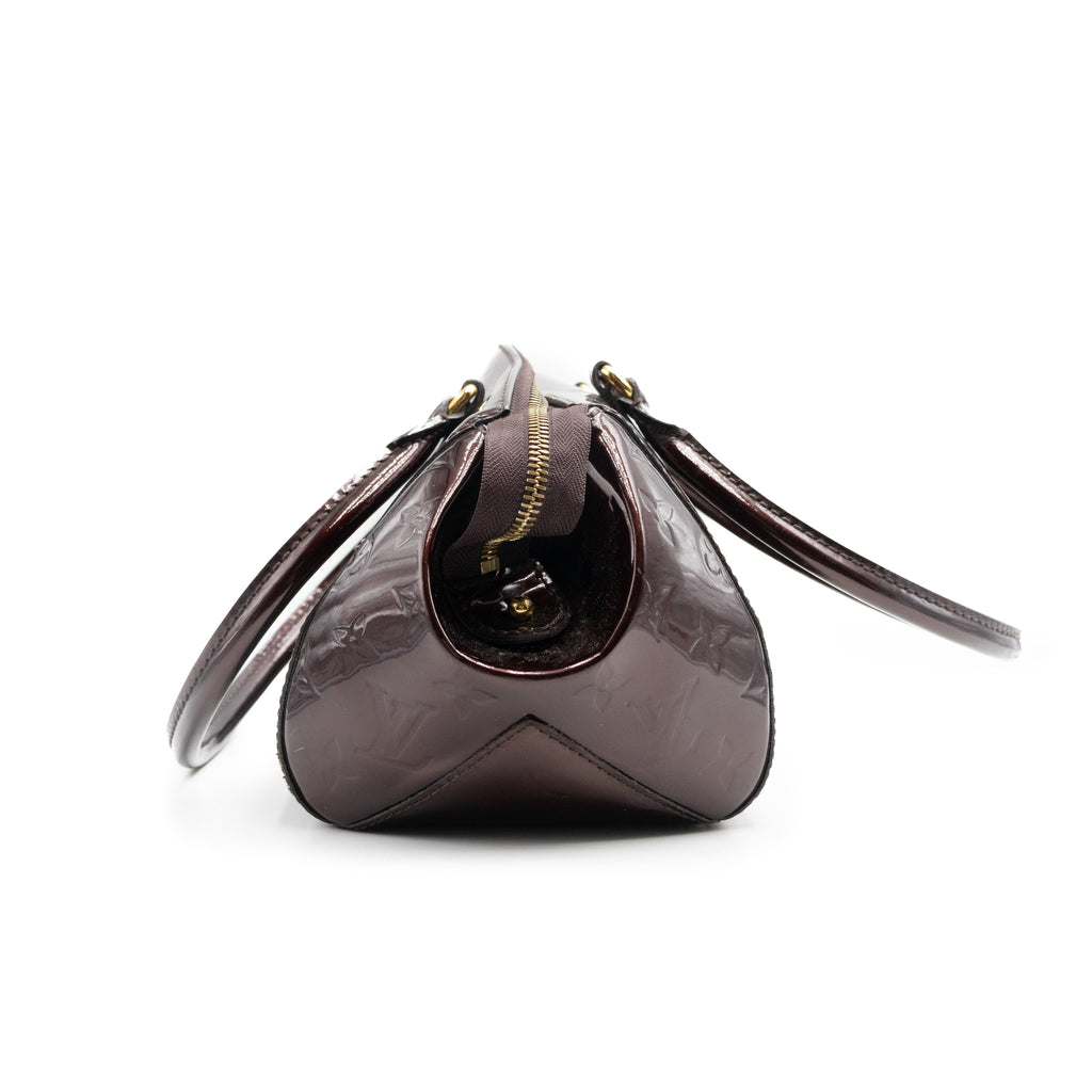 Louis Vuitton Sac à main Sherwood PM Vernis Bordeaux