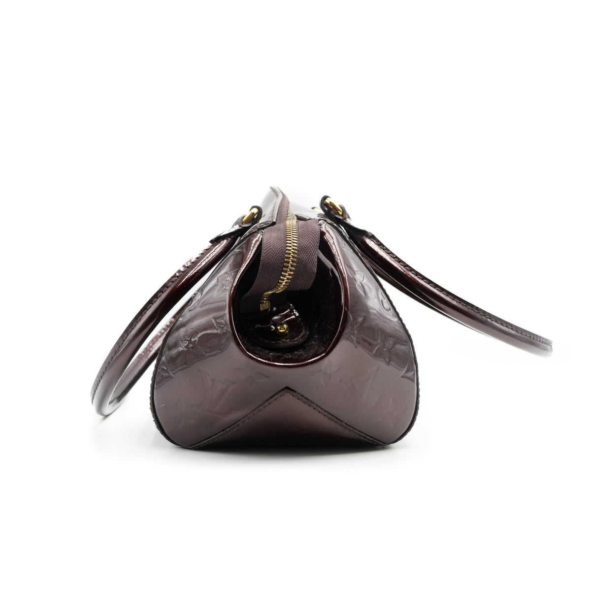 Louis Vuitton Sac à main Sherwood PM Vernis Bordeaux