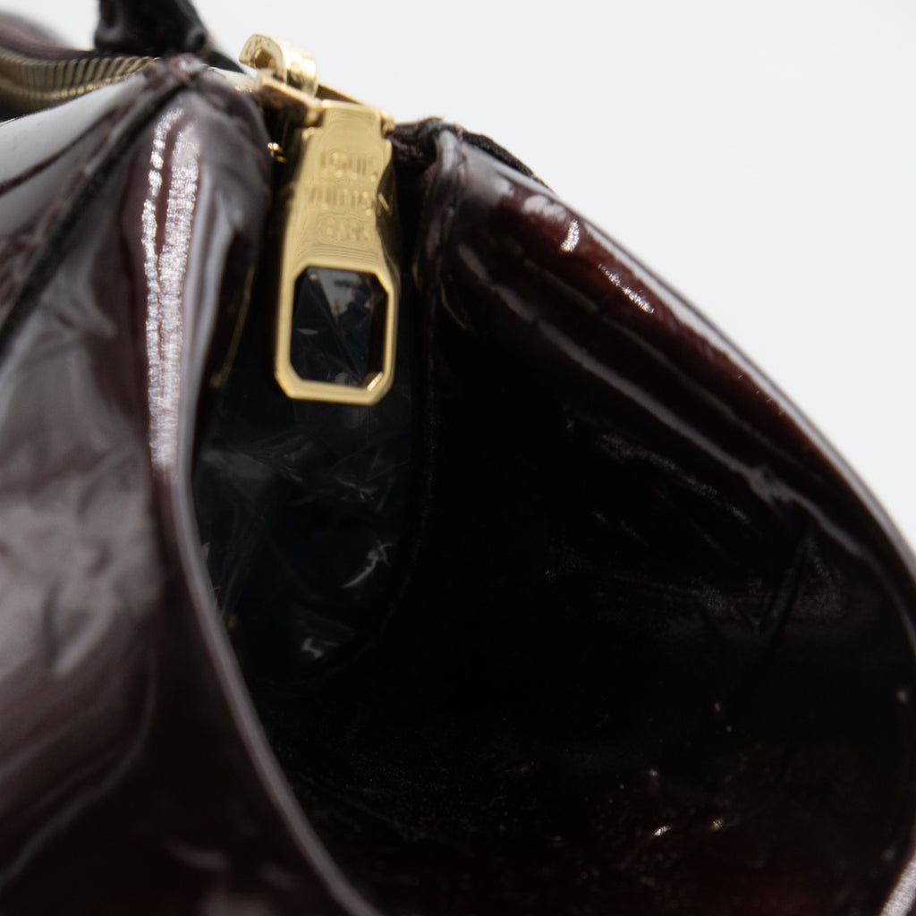 Louis Vuitton Sac à main Sherwood PM Vernis Bordeaux