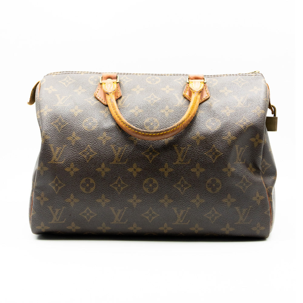 Louis Vuitton Sac à main Speedy 30 Monogram Marron