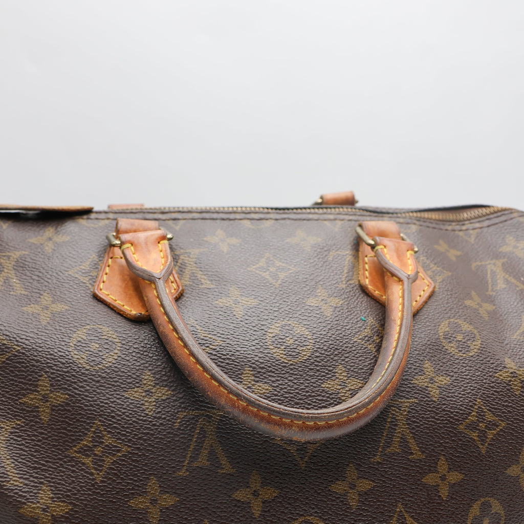 Louis Vuitton Sac à main Speedy 35 Monogram Marron