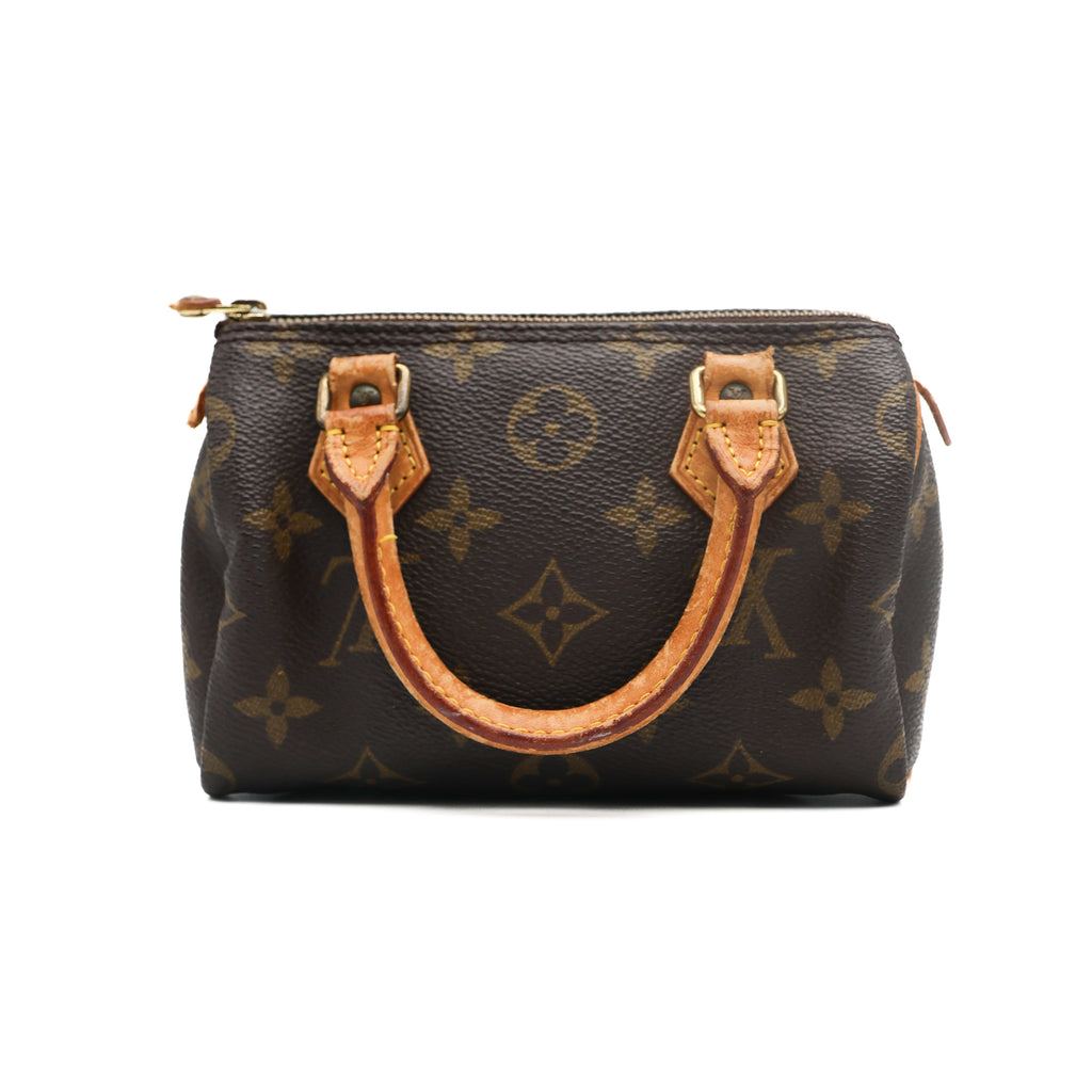 Louis Vuitton Sac à main Speedy Mini Monogram Marron