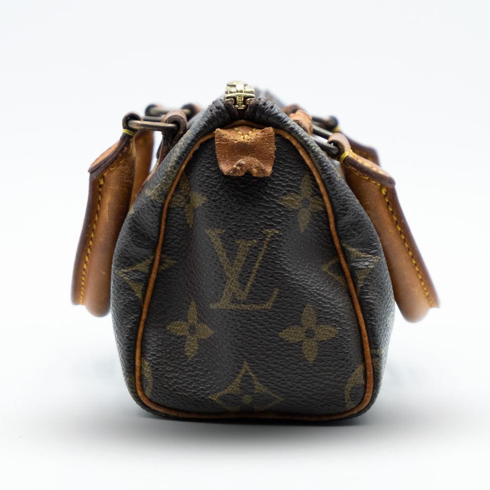 Louis Vuitton Sac à main Speedy Mini Monogram Marron