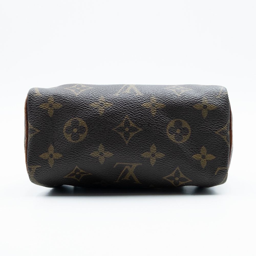 Louis Vuitton Sac à main Speedy Mini Monogram Marron