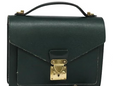 Louis Vuitton Sac à main Taiga Monceau 28 Épicea M32064 LV