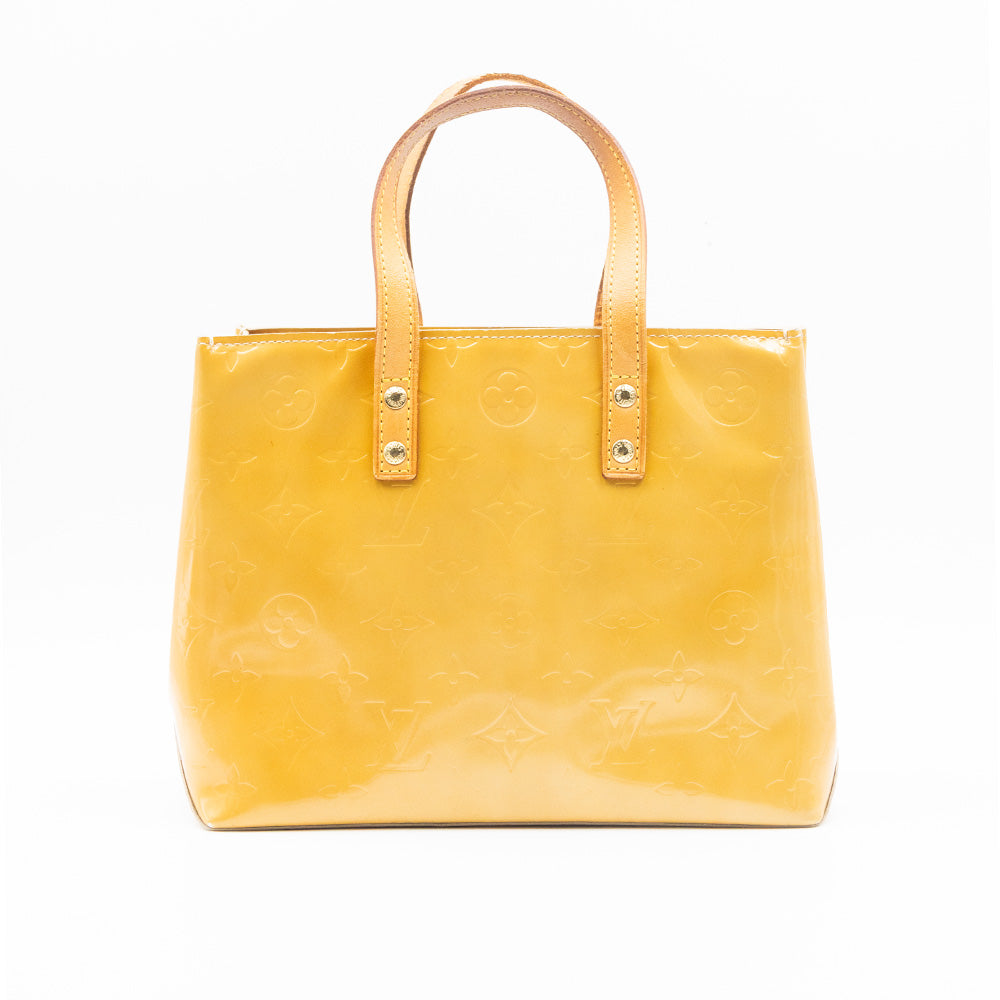 Louis Vuitton Sac à main Vernis Reade PM Beige