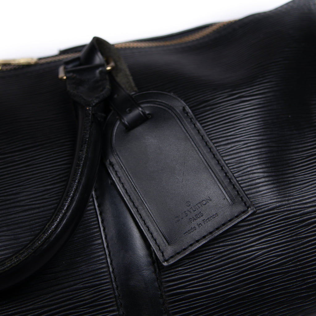 Louis Vuitton Sac de voyage Keepall 50  Epi Noir