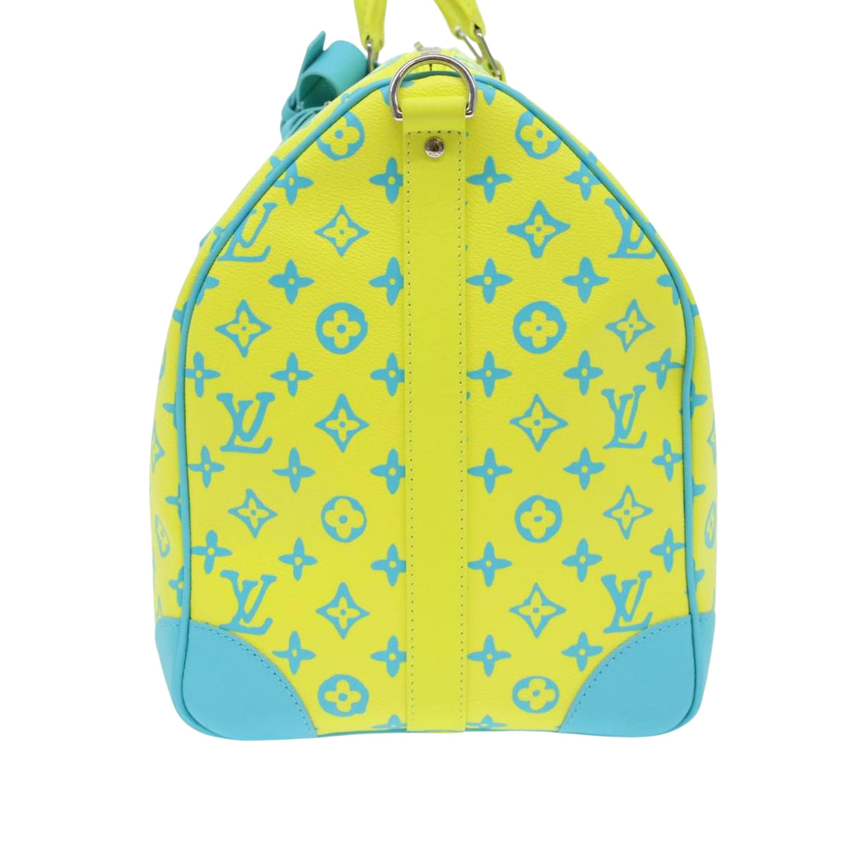 Louis Vuitton Sac de voyage Keepall 50 Neon Color Jaune Bleu