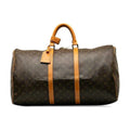 Louis Vuitton Sac de voyage Keepall 55 Monogram Marron
