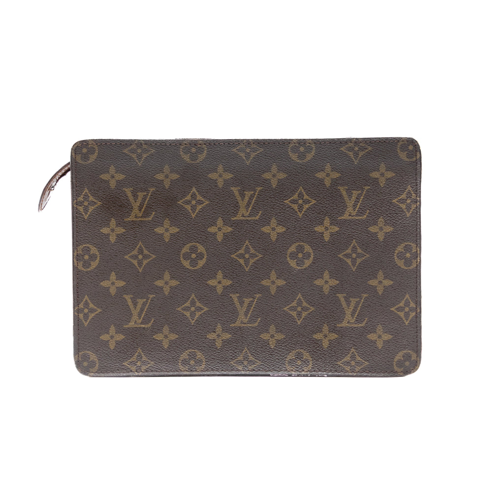 Louis Vuitton Sac Homme Pochette Monogram Marron