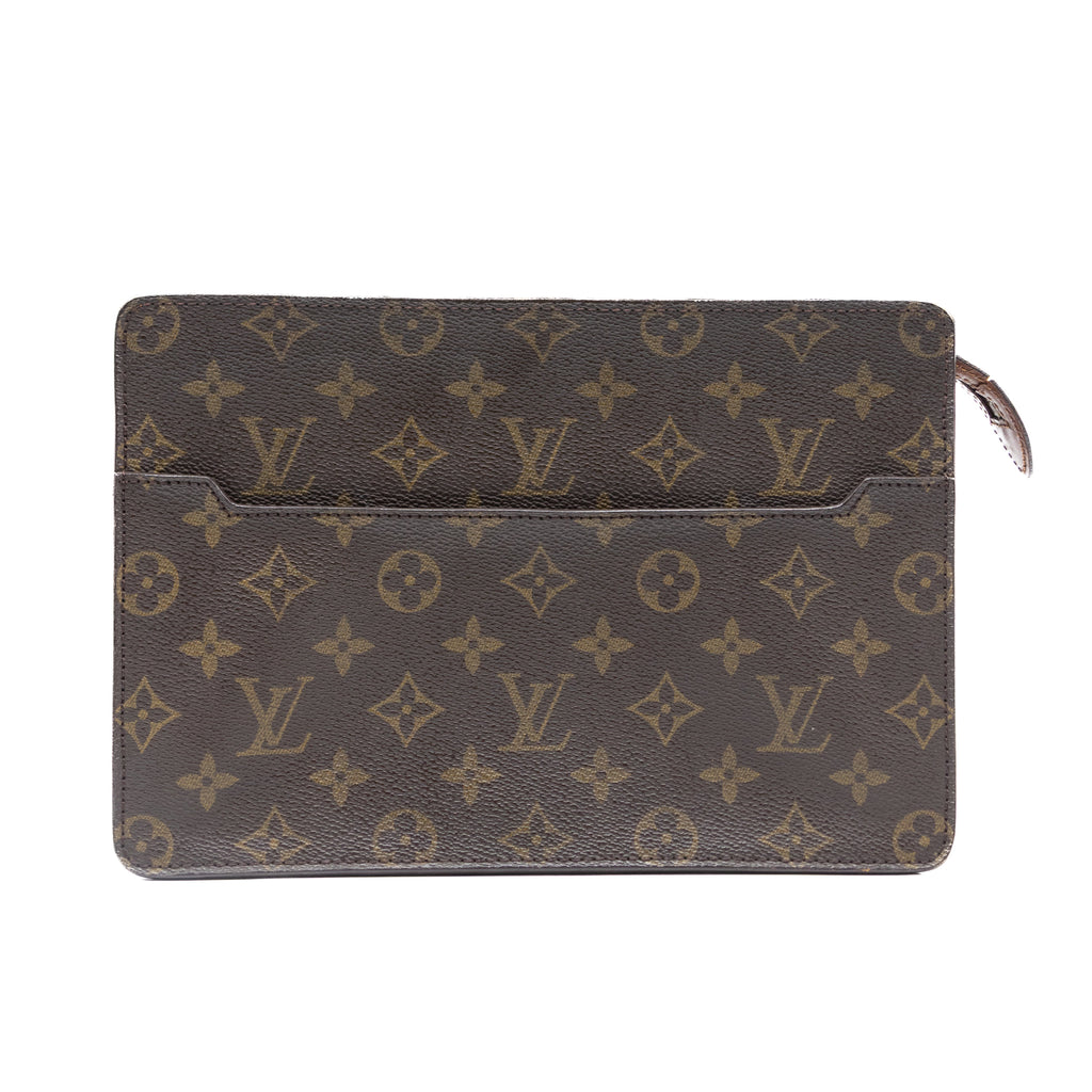 Louis Vuitton Sac Homme Pochette Monogram Marron