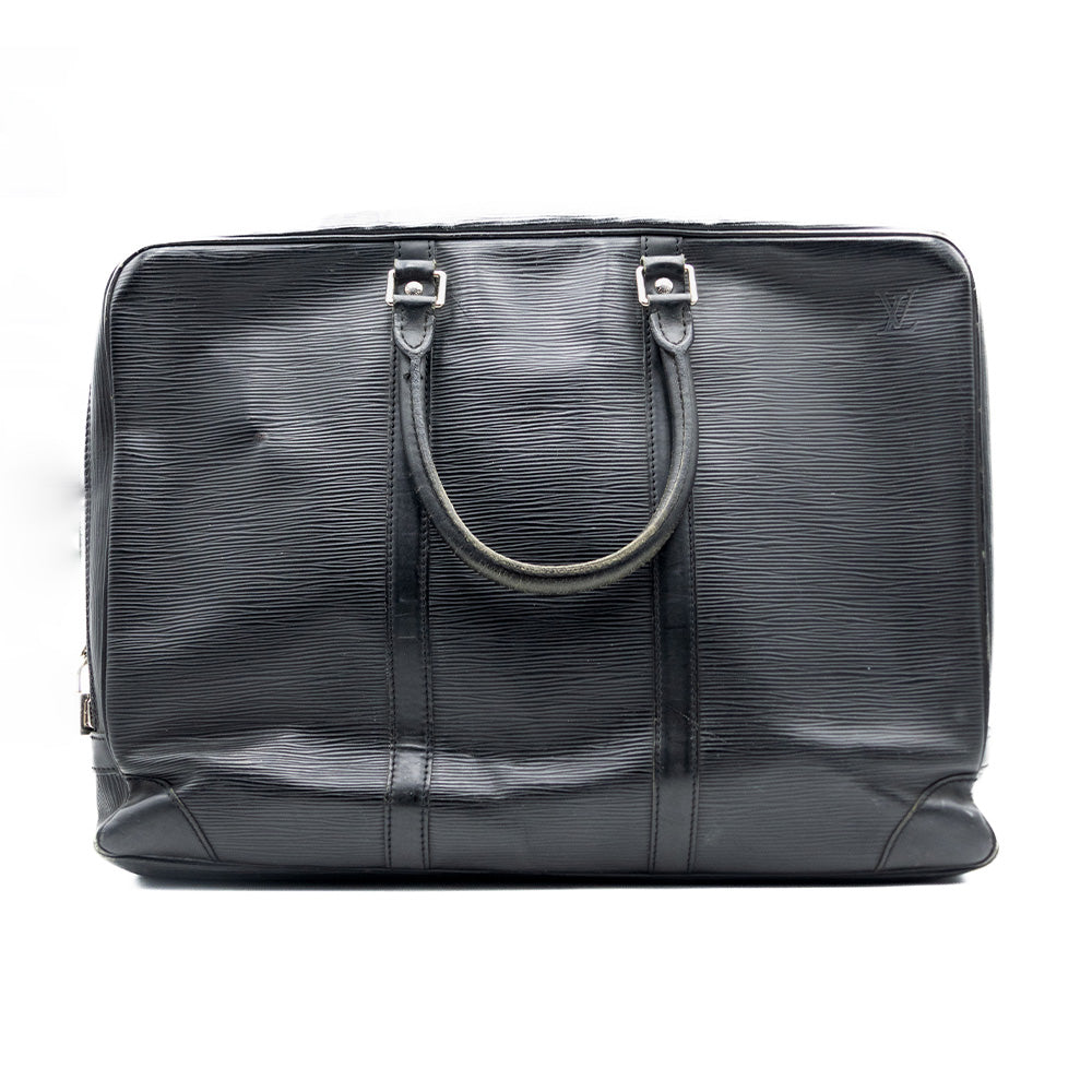 Louis Vuitton Porte Documents Taiga Epi Noir