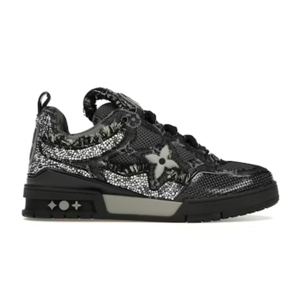 Louis Vuitton Skate Black Swarovski Monogran
