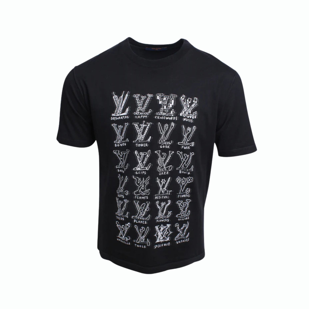 Louis Vuitton T-Shirt Cartoon Noir