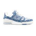 Louis Vuitton Trainer Blue Monogram Denim